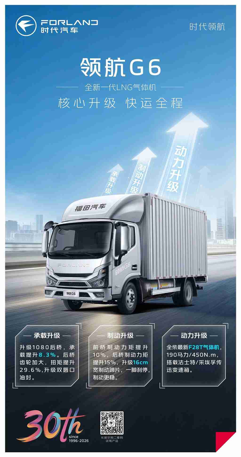 全新一代领航G6-LNG气体机 | 核心升级 快运全程！ - 第1张