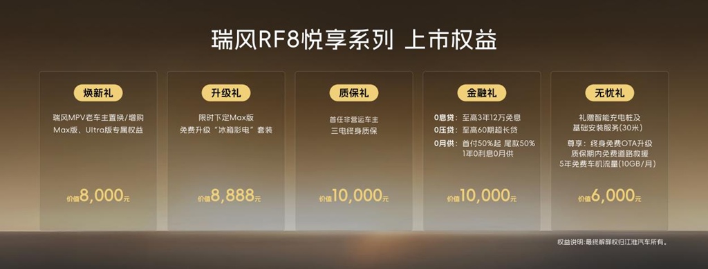 瑞风RF8悦享系列上市，17.69万-22.69万限时抢购，全能满配越级而来！ - 第11张