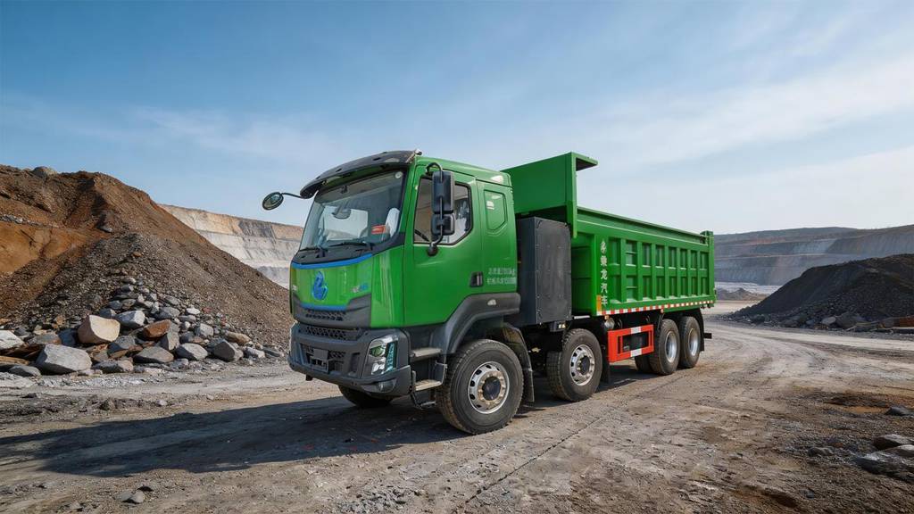 油价再高也不怕 乘龙H5 8X4轻量化纯电自卸助卡友赢在起跑线 - 第3张