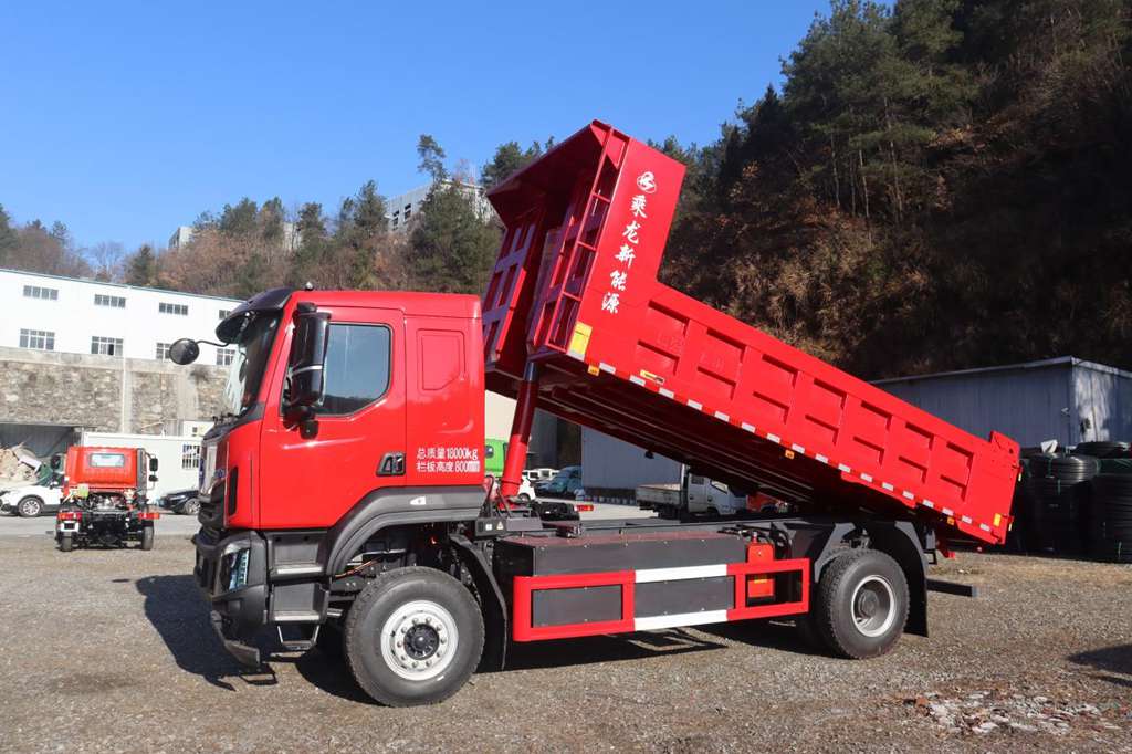 乘龙H5 4×2纯电自卸，把“极限”二字玩明白了 - 第3张