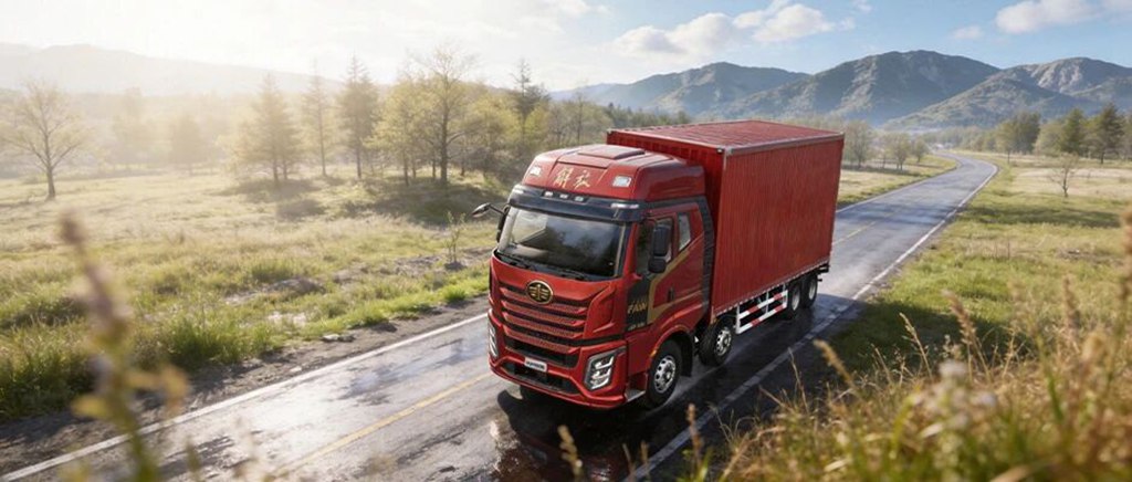 J6V 8×4载货车：以技术突破，定义高效运输标准 - 第1张
