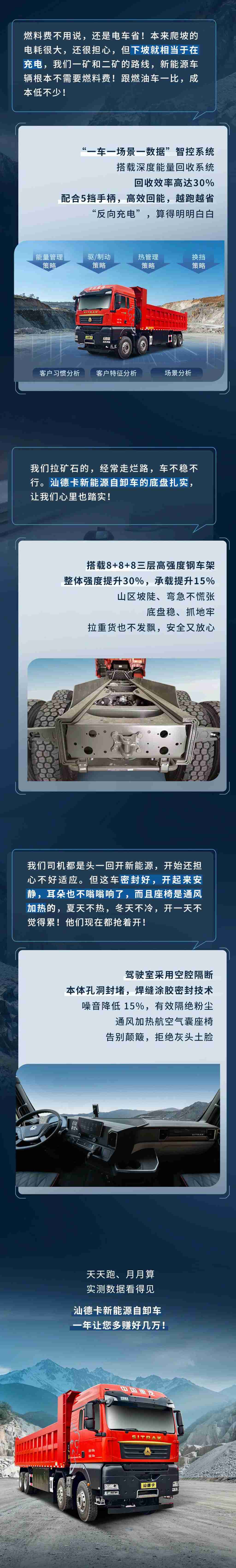 实运营，实数据！看汕德卡“反向充电”，一趟电费只需60元！ - 第2张