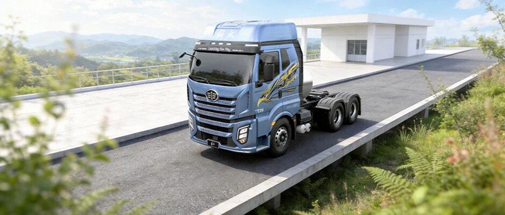 J6 Pro 6SV3 LNG牵引车：好车配好活，日子红火火！ - 第2张