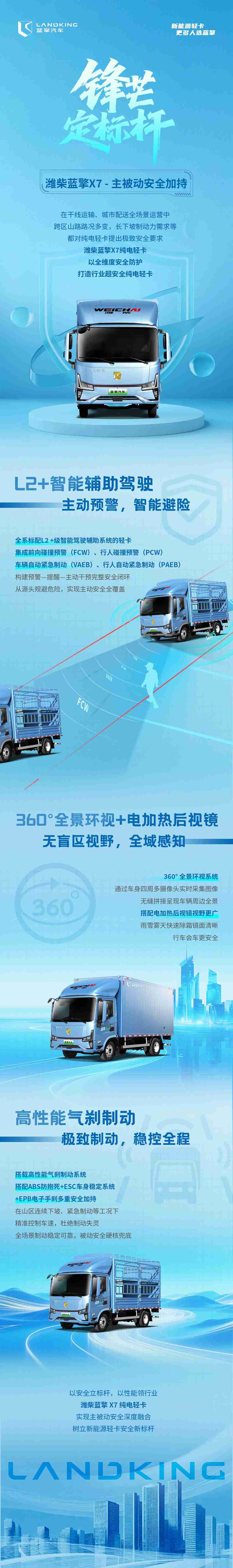 【锋芒定标杆】潍柴蓝擎X7以全维度防护打造安全标杆！ - 第1张