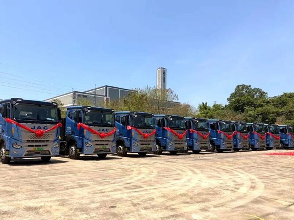 “跨”越不止！江淮跨越X7批量交付，赋能绿色运输 - 第3张