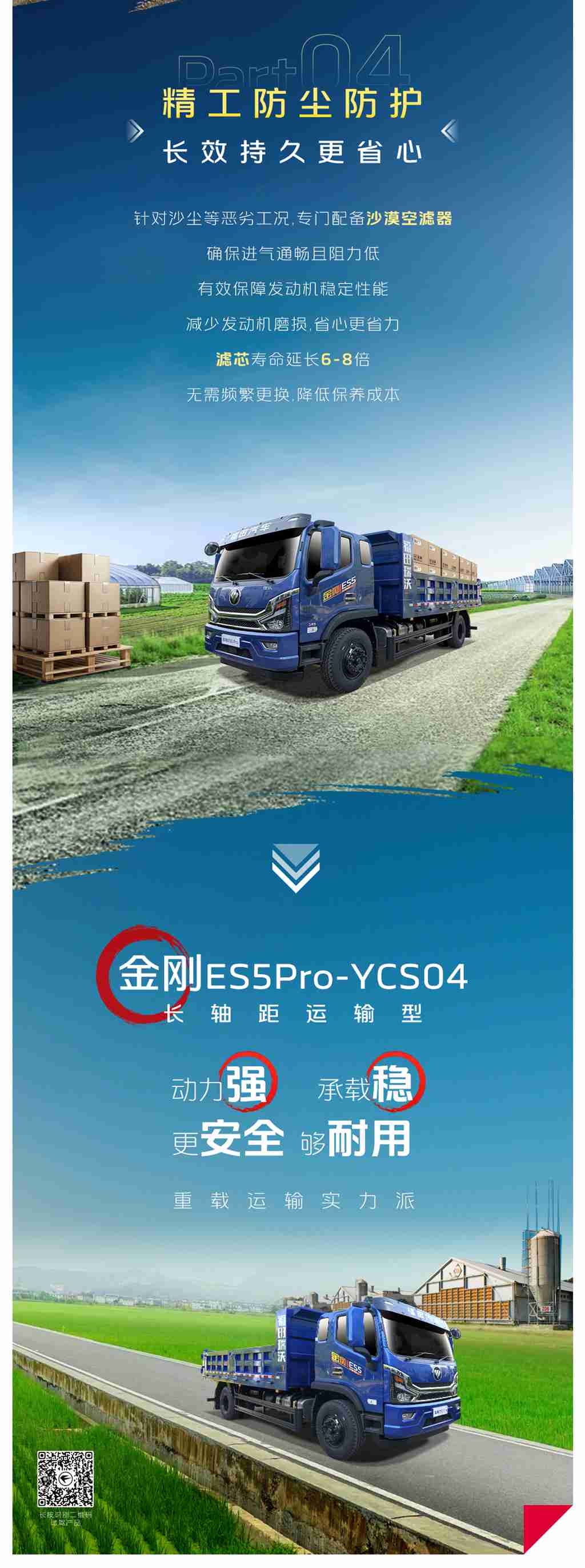 金刚ES5Pro-YCS04长轴距运输型 | 赋能重载运输，效能全面跃升 - 第3张
