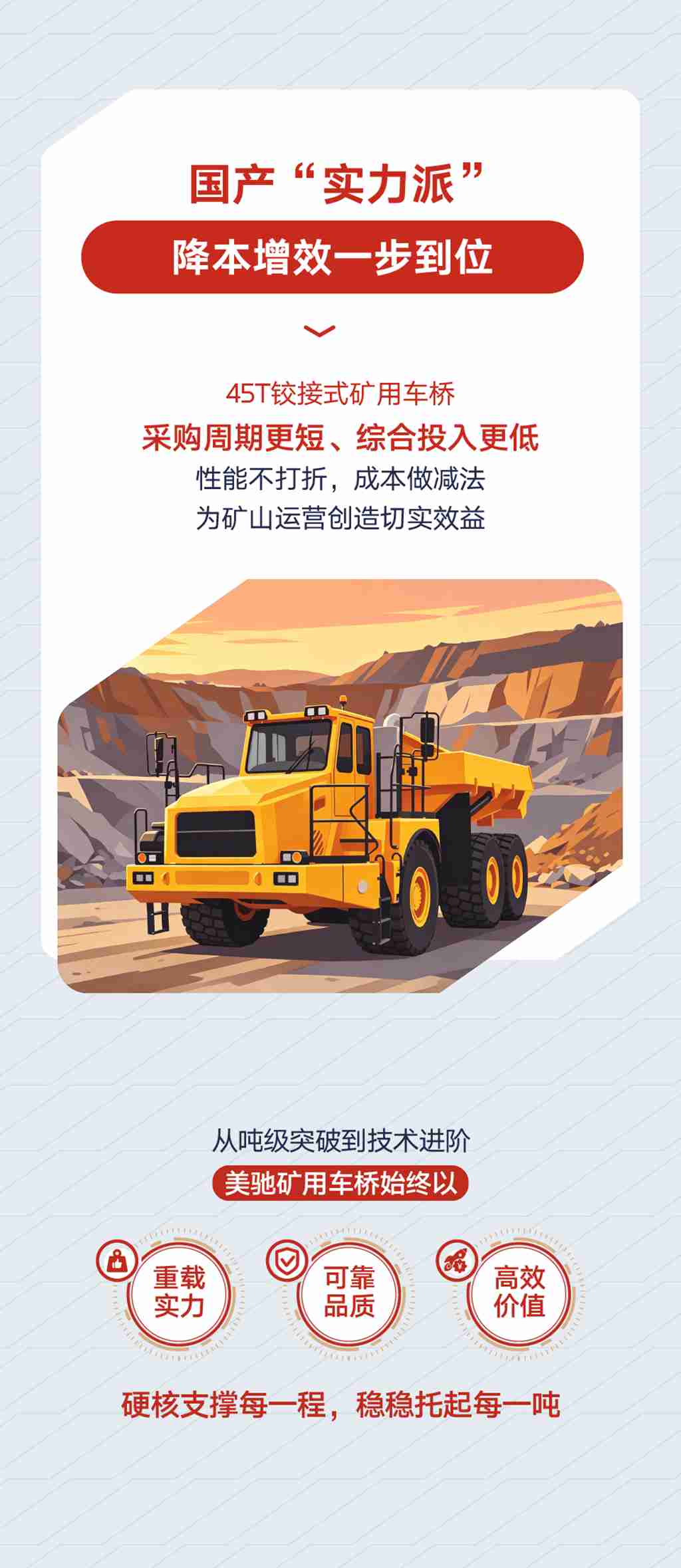 给力好搭子｜美驰矿用车桥，硬核支撑每一趟高效作业 - 第3张