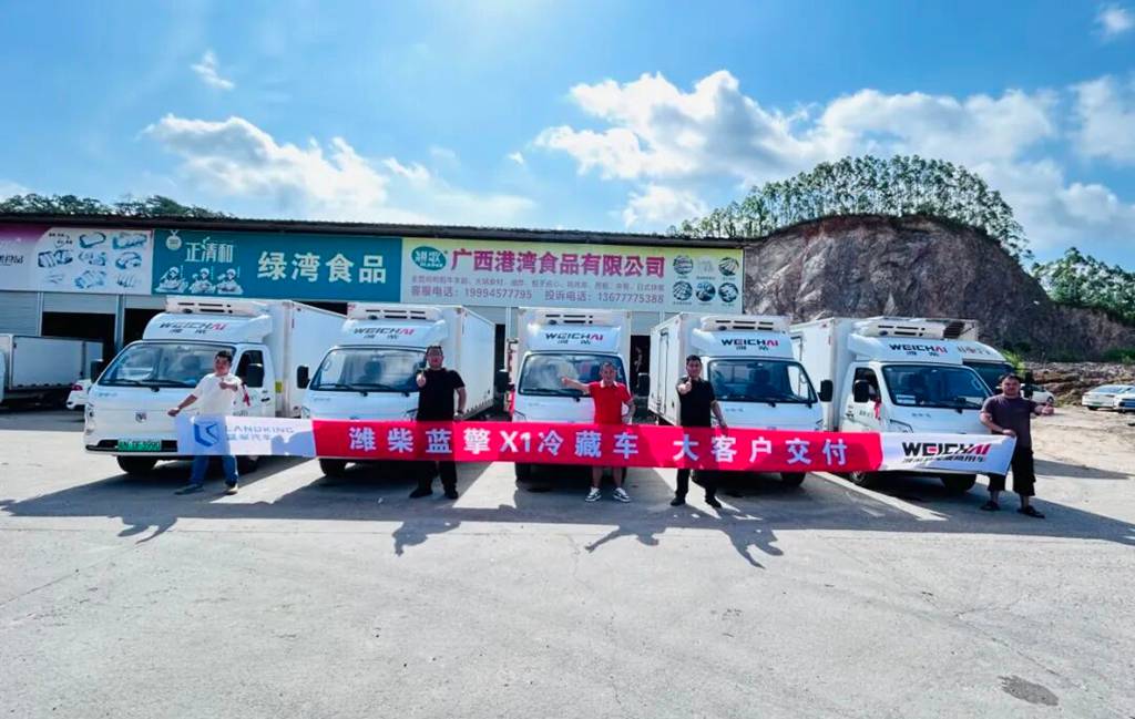 实力交付！潍柴蓝擎X1冷藏小卡赋能县域物流焕新升级！ - 第1张