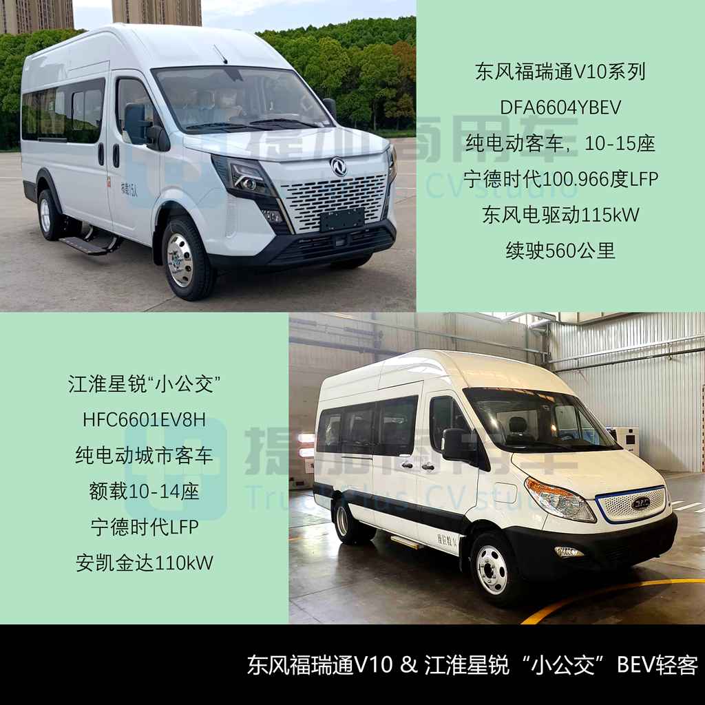 东风福瑞通V10重载版来袭，江铃福顺周年纪念版迎来新前脸，工信部第407批新品公示之M类客车篇（下） - 第4张