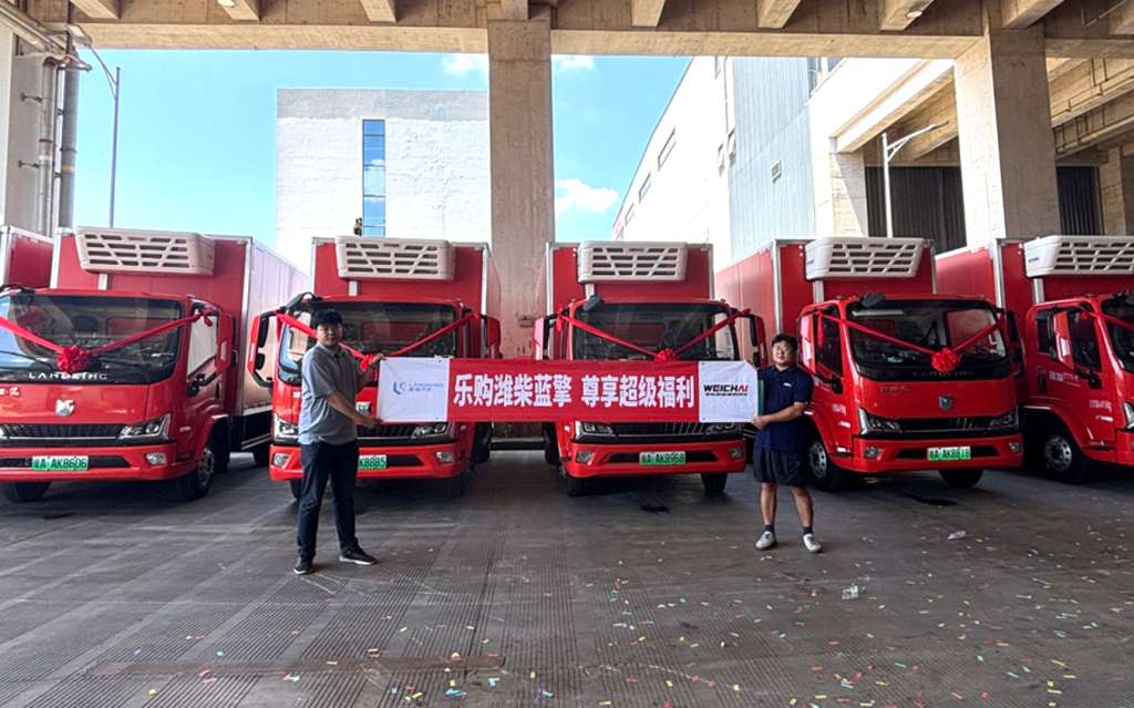 实力交付！潍柴蓝擎EH新能源冷藏车赋能海南绿色冷链升级！ - 第2张