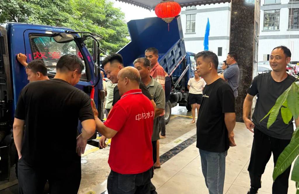 最灵活的蓝牌自卸——飞碟金牛X2在广东肇庆“火了” - 第3张