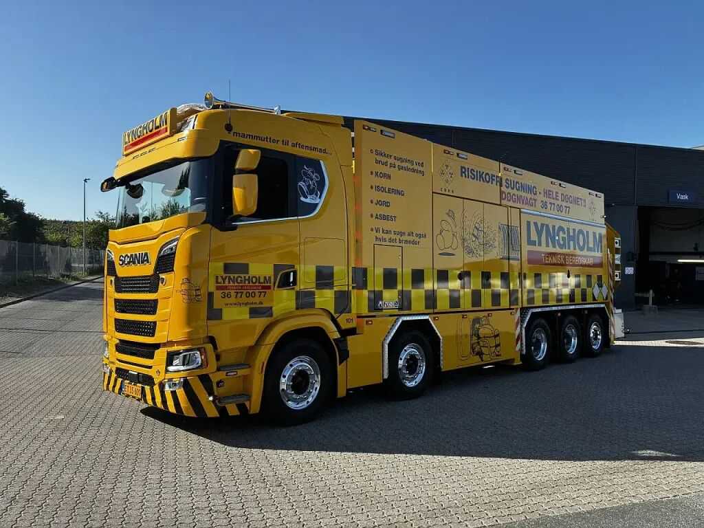 五轴八缸吸尘车——搭载MTS吸尘挖掘机的斯堪尼亚660S - 第1张 - 提加商用车网 五轴八缸吸尘车——搭载MTS吸尘挖掘机的斯堪尼亚660S - 第1张