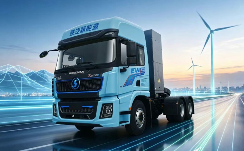 【明星车型】陕汽新能源X5000E牵引车 大电机大电量 超大驾驭 - 第2张