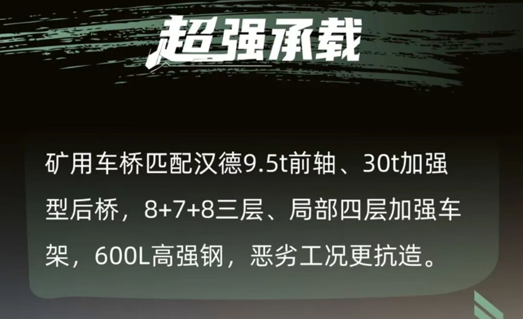 【明星车型】陕汽新能源X5000E自卸车 超级可靠 超级动力 - 第6张
