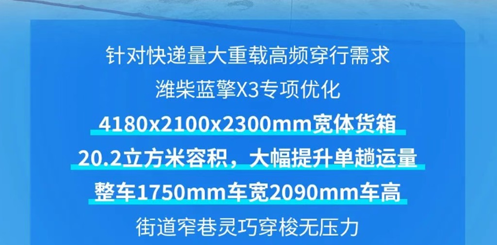 【实力交付】潍柴蓝擎X3批量交付，助力山西城乡快递实现降本增效！ - 第7张