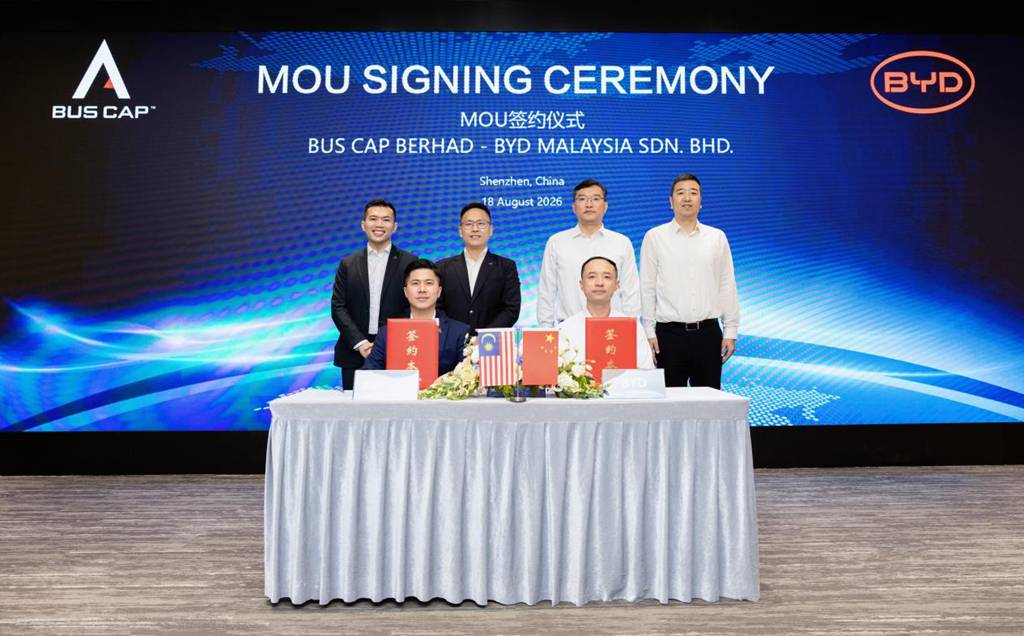 比亚迪与Bus Cap签署MOU,推进马来西亚电动巴士本地化发展 - 第1张 - 提加商用车网 比亚迪与Bus Cap签署MOU,推进马来西亚电动巴士本地化发展 - 第1张
