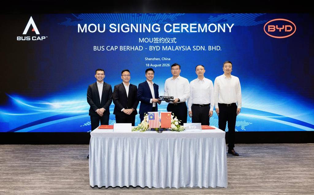 比亚迪与Bus Cap签署MOU,推进马来西亚电动巴士本地化发展 - 第2张 - 提加商用车网 比亚迪与Bus Cap签署MOU,推进马来西亚电动巴士本地化发展 - 第2张