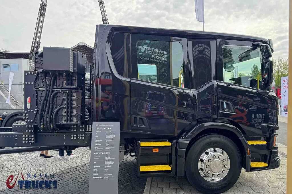 电动卡车当消防车,到底靠不靠谱?斯堪尼亚CrewCab BEV纯电动底盘深度解析 - 第4张 - 提加商用车网 电动卡车当消防车,到底靠不靠谱?斯堪尼亚CrewCab BEV纯电动底盘深度解析 - 第4张