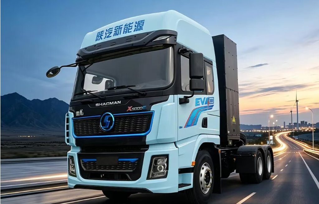 陕汽新能源X5000E电驱桥牵引车，超低电耗，续航更持久！ - 第3张