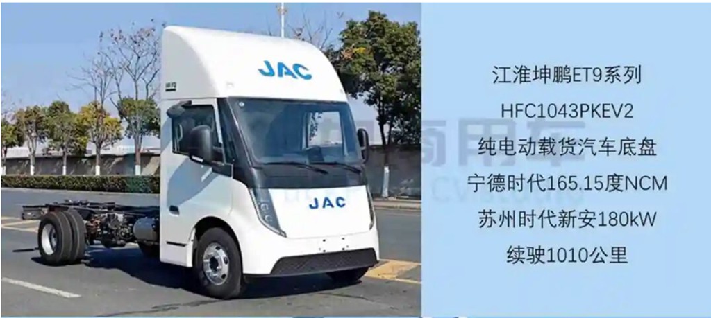 江淮1卡坤鹏ET9续航破千,带你了解坤鹏ET9系列 - 第1张 - 提加商用车网 江淮1卡坤鹏ET9续航破千,带你了解坤鹏ET9系列 - 第1张