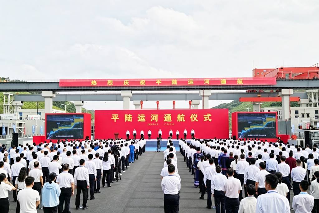 平陆运河正式通航,东风柳汽乘龙助力广西多式联运新格局 - 第2张 - 提加商用车网 平陆运河正式通航,东风柳汽乘龙助力广西多式联运新格局 - 第2张