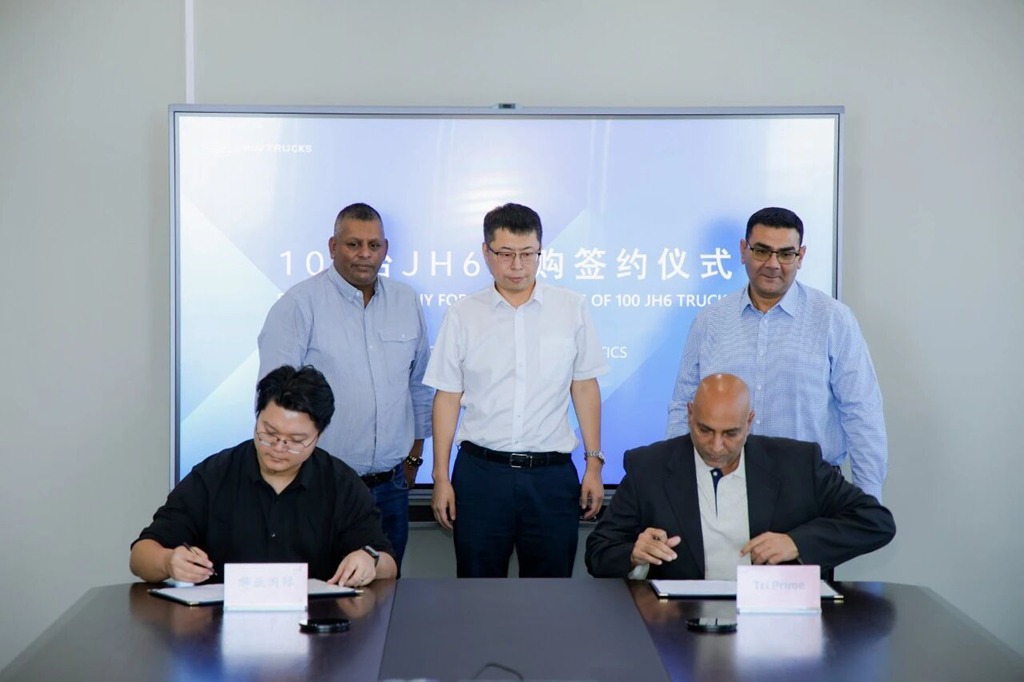 出海!100台解放JH6即将“落户”赞比亚 - 第1张 - 提加商用车网 出海!100台解放JH6即将“落户”赞比亚 - 第1张