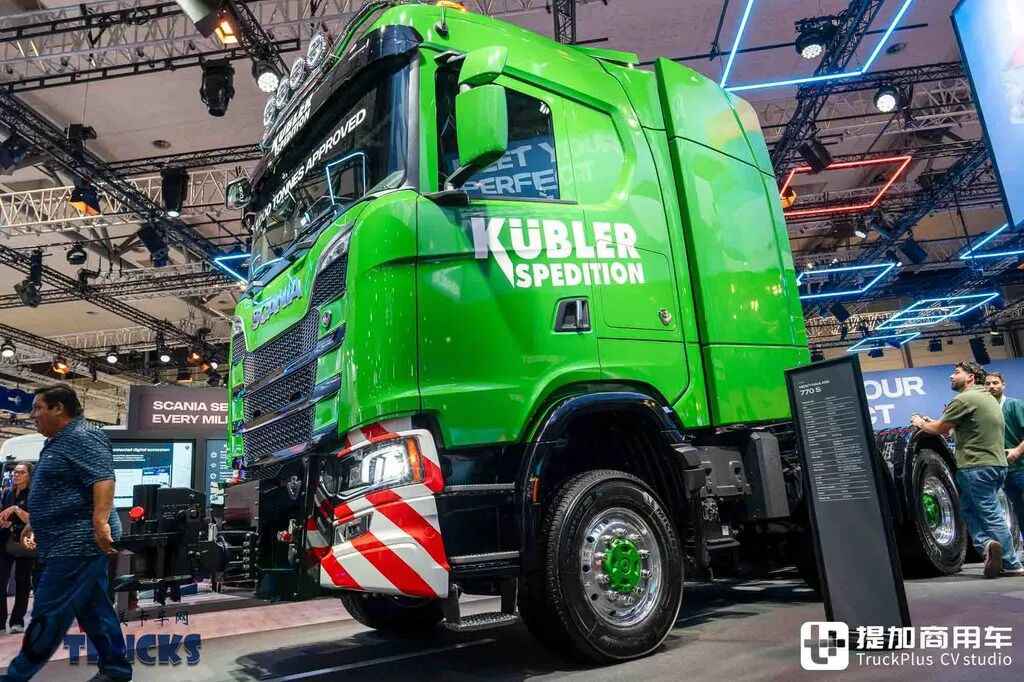 2026IAA:斯堪尼亚千吨王来了!8×6驱动配770匹V8机,770 S大件牵引车深度实拍评测 - 第24张 - 提加商用车网 2026IAA:斯堪尼亚千吨王来了!8×6驱动配770匹V8机,770 S大件牵引车深度实拍评测 - 第24张