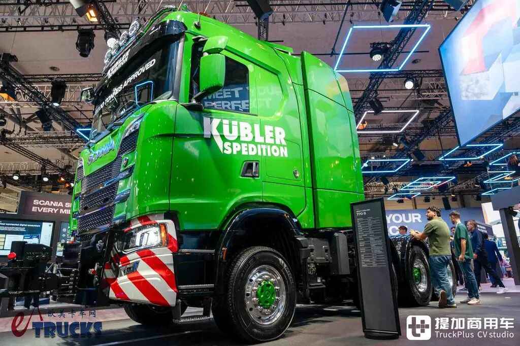 2026IAA:斯堪尼亚千吨王来了!8×6驱动配770匹V8机,770 S大件牵引车深度实拍评测 - 第26张 - 提加商用车网 2026IAA:斯堪尼亚千吨王来了!8×6驱动配770匹V8机,770 S大件牵引车深度实拍评测 - 第26张