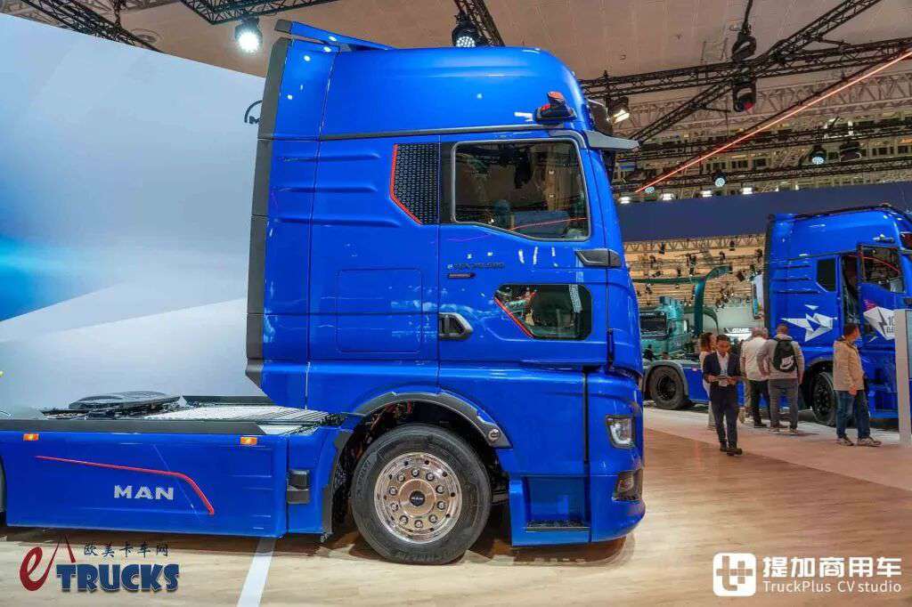 2026IAA:续航720公里!前脸加长12厘米,还带OK窗?曼恩新款eTGX电动重卡实拍 - 第3张 - 提加商用车网 2026IAA:续航720公里!前脸加长12厘米,还带OK窗?曼恩新款eTGX电动重卡实拍 - 第3张