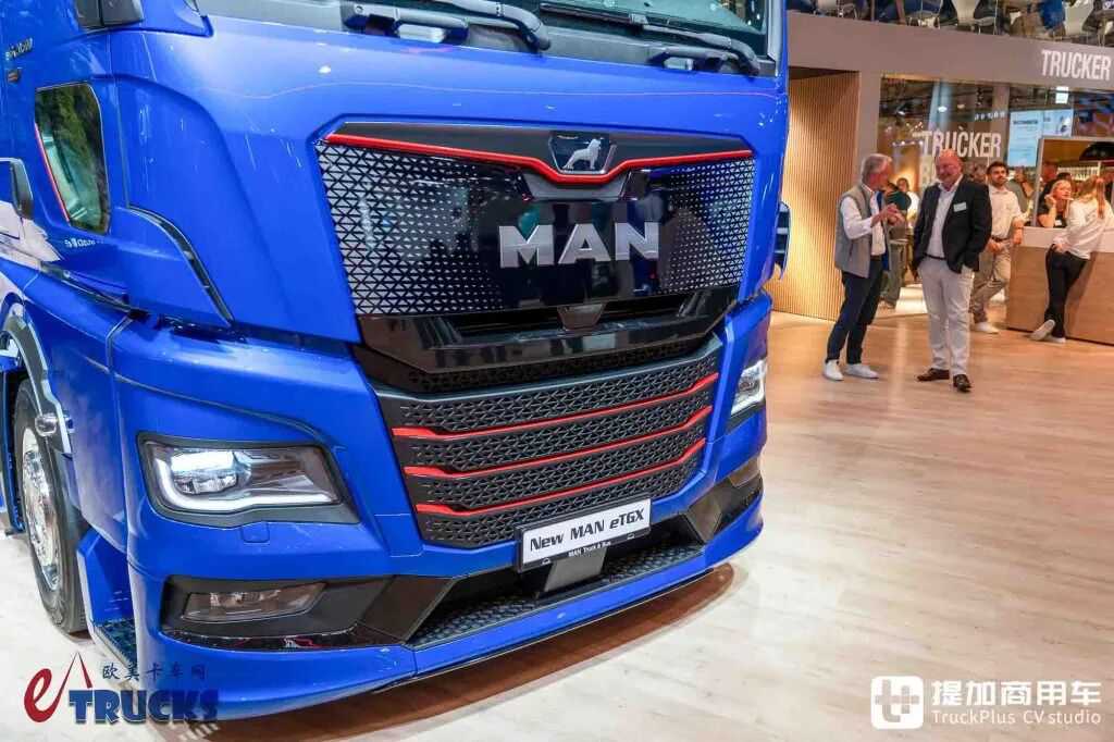 2026IAA:续航720公里!前脸加长12厘米,还带OK窗?曼恩新款eTGX电动重卡实拍 - 第5张 - 提加商用车网 2026IAA:续航720公里!前脸加长12厘米,还带OK窗?曼恩新款eTGX电动重卡实拍 - 第5张