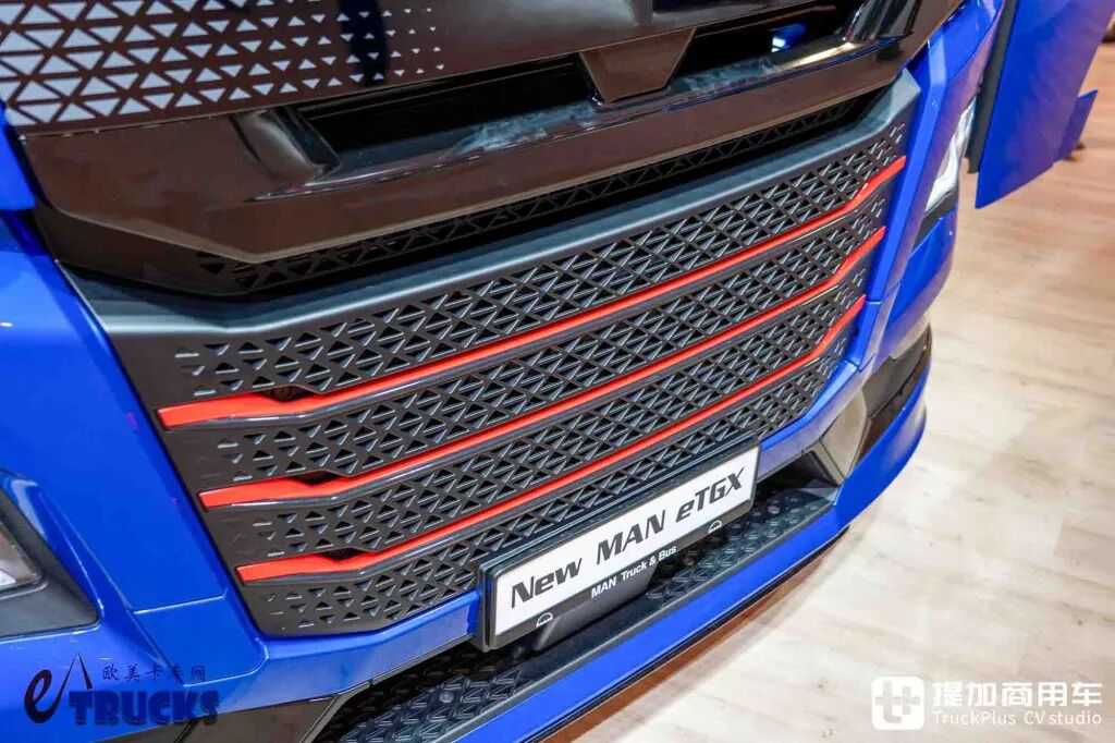 2026IAA:续航720公里!前脸加长12厘米,还带OK窗?曼恩新款eTGX电动重卡实拍 - 第6张 - 提加商用车网 2026IAA:续航720公里!前脸加长12厘米,还带OK窗?曼恩新款eTGX电动重卡实拍 - 第6张