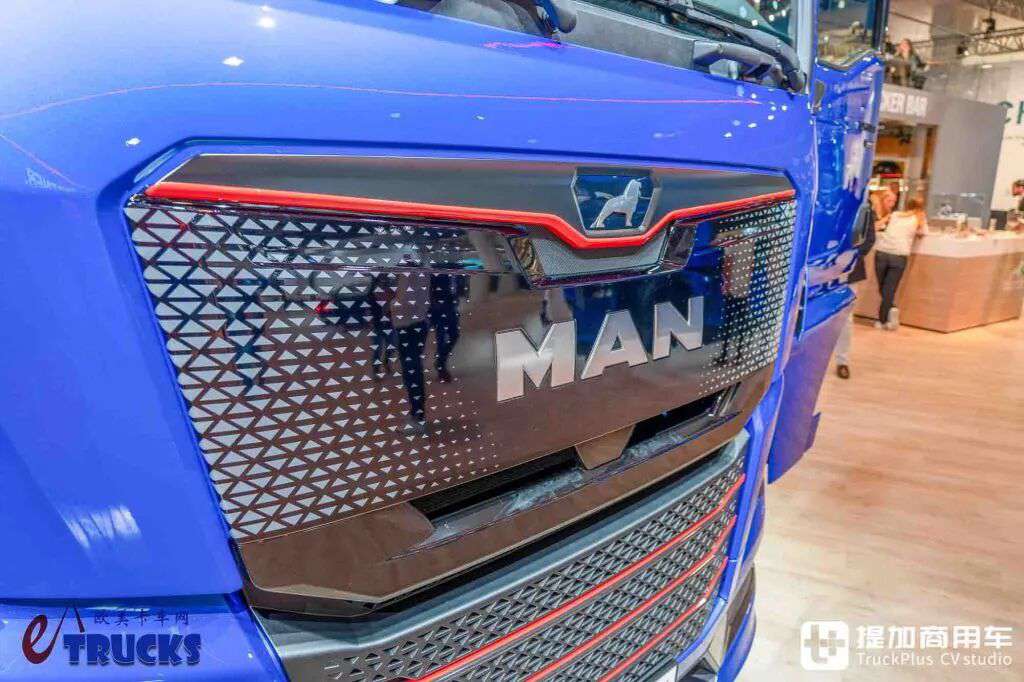 2026IAA:续航720公里!前脸加长12厘米,还带OK窗?曼恩新款eTGX电动重卡实拍 - 第7张 - 提加商用车网 2026IAA:续航720公里!前脸加长12厘米,还带OK窗?曼恩新款eTGX电动重卡实拍 - 第7张