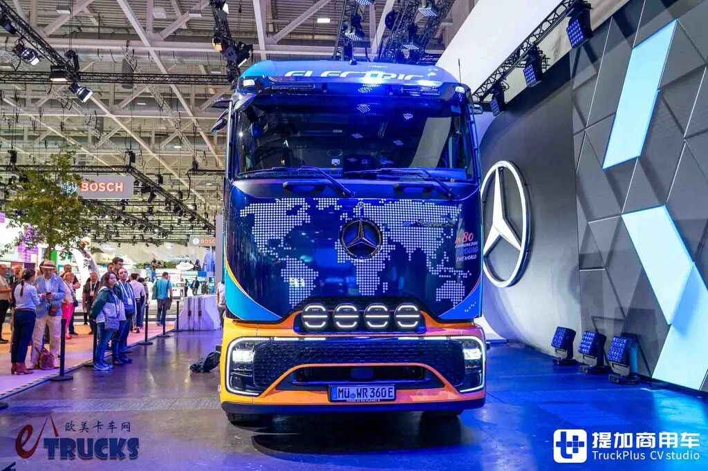 2026IAA:会来中国!化身房车还带越野摩托,奔驰eActros 600开启环球80充挑战 - 第2张 - 提加商用车网 2026IAA:会来中国!化身房车还带越野摩托,奔驰eActros 600开启环球80充挑战 - 第2张