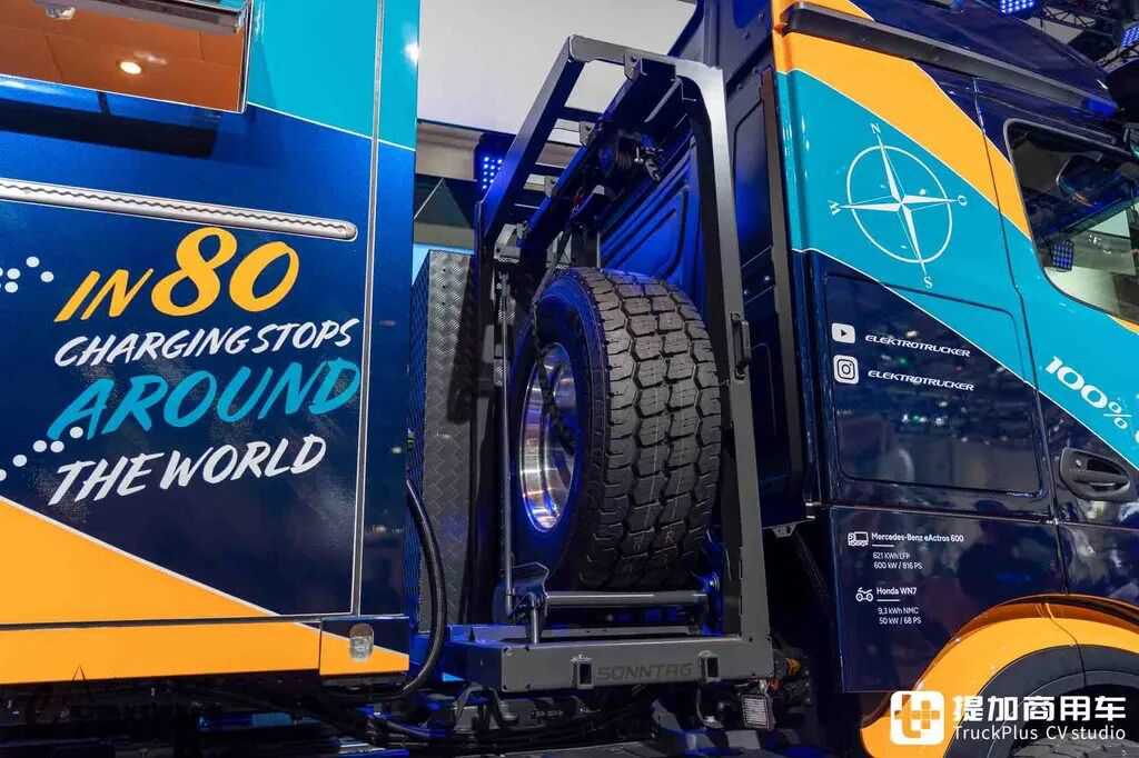 2026IAA:会来中国!化身房车还带越野摩托,奔驰eActros 600开启环球80充挑战 - 第13张 - 提加商用车网 2026IAA:会来中国!化身房车还带越野摩托,奔驰eActros 600开启环球80充挑战 - 第13张