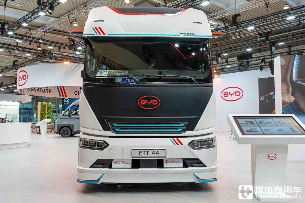 2026IAA：千匹电驱+兆瓦超充，还有五星安全！比亚迪 ETT 44纯电动牵引车全解析 - 第1张