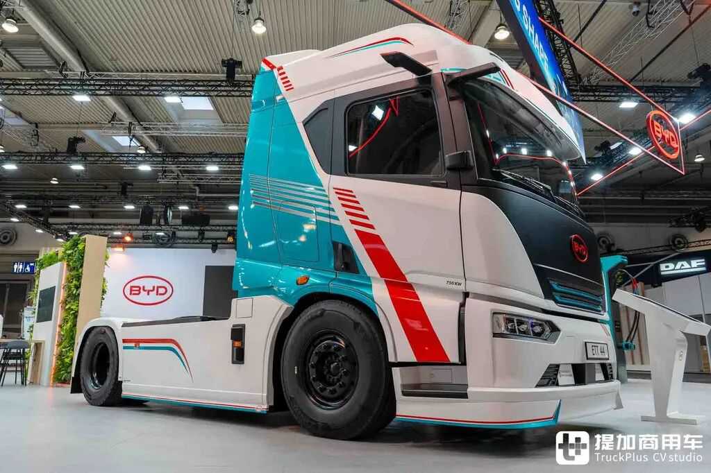 2026IAA：千匹电驱+兆瓦超充，还有五星安全！比亚迪 ETT 44纯电动牵引车全解析 - 第10张