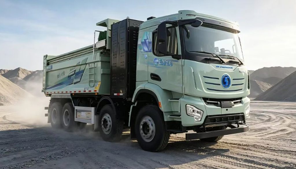 德龙H6000E新能源自卸车，IP68硬核防水，制动距离更短 ，工地渣土随便造！ - 第6张