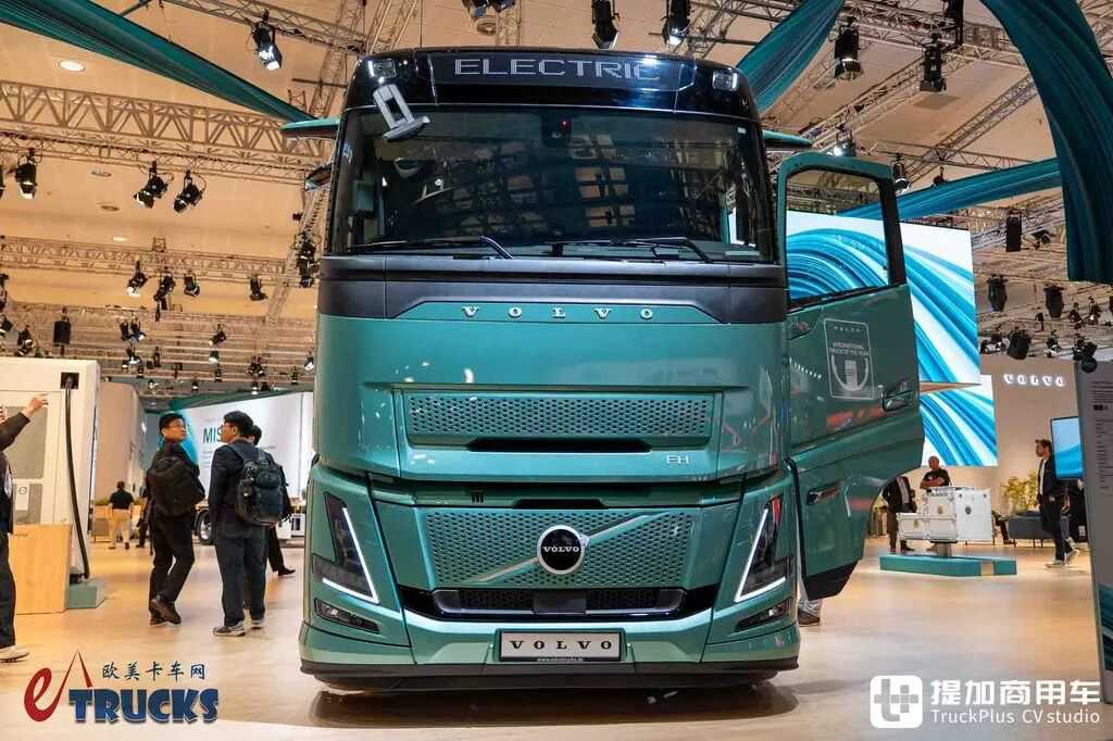 2026IAA:三星电池独苗,续航700公里?沃尔沃FH Aero长续航版电动重卡深度实拍评测 - 第2张 - 提加商用车网 2026IAA:三星电池独苗,续航700公里?沃尔沃FH Aero长续航版电动重卡深度实拍评测 - 第2张