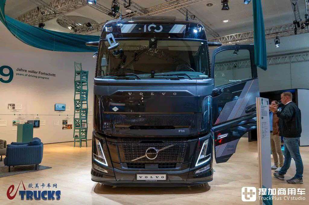2026IAA:沃尔沃也有奶瓶车?还是柴油天然气混烧!FH Aero LNG百年纪念版深度实拍评测 - 第1张 - 提加商用车网 2026IAA:沃尔沃也有奶瓶车?还是柴油天然气混烧!FH Aero LNG百年纪念版深度实拍评测 - 第1张