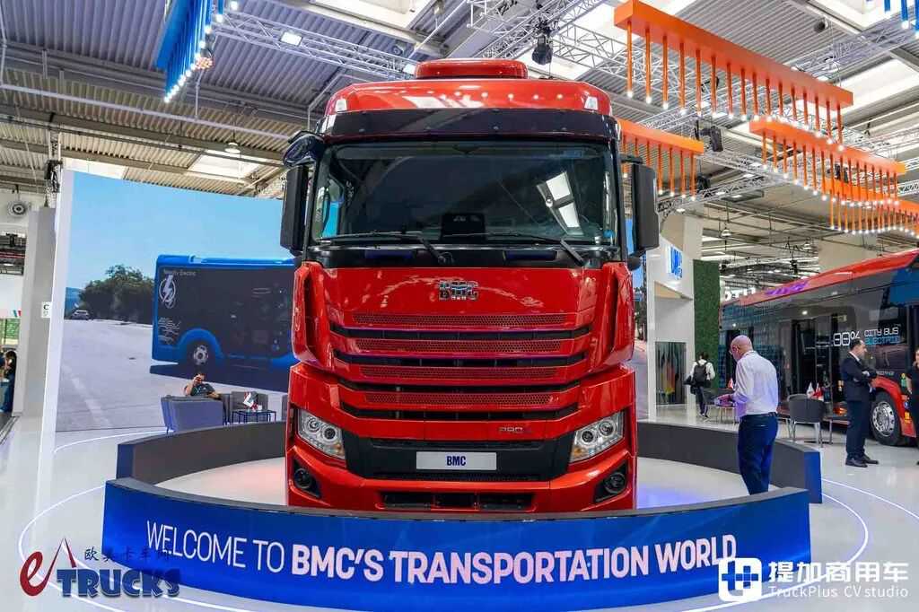 2026IAA：江淮格尔发K7换个车标就成欧洲旗舰？土耳其BMC ProL牵引车实拍 - 第1张
