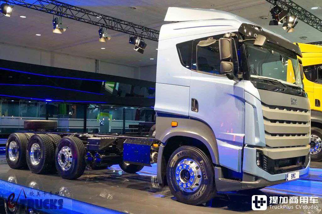 2026IAA：江淮格尔发K7换个车标就成欧洲旗舰？土耳其BMC ProL牵引车实拍 - 第3张