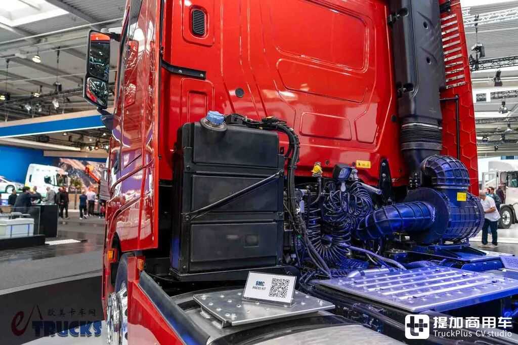 2026IAA：江淮格尔发K7换个车标就成欧洲旗舰？土耳其BMC ProL牵引车实拍 - 第15张