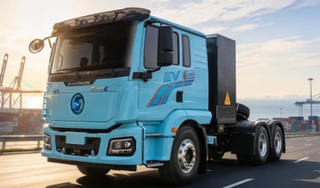 陕汽新能源M3000E牵引车，同级自重最轻，省电超快充，稳定耐用快回本！ - 第3张