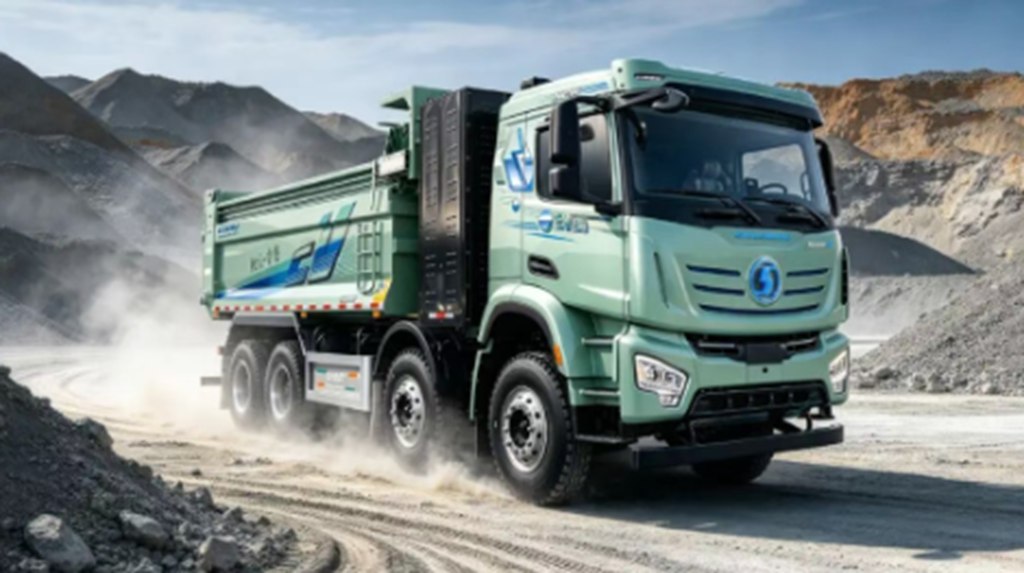 德龙H6000E新能源自卸车，IP68级防水防护搭配高效制动系统，适配工地严苛工况！ - 第8张