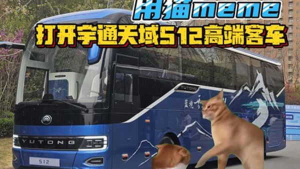 用猫meme打开宇通天域S12高端客车