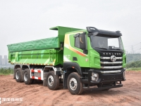 自卸车也高端，这内饰年轻人比较喜欢，红岩杰狮H6渣土自卸车实拍