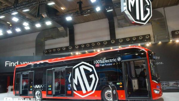 MG品牌的纯电动公交车？iEV12车型全球首发，带您看看实力几何！