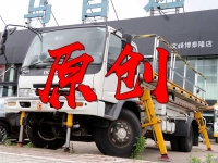 从首都机场退役，国内很少见，带您看一辆五十铃FTR举升检修车