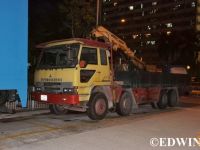 经典的日系卡车这里都有？ 香港街头某货运停车场实拍