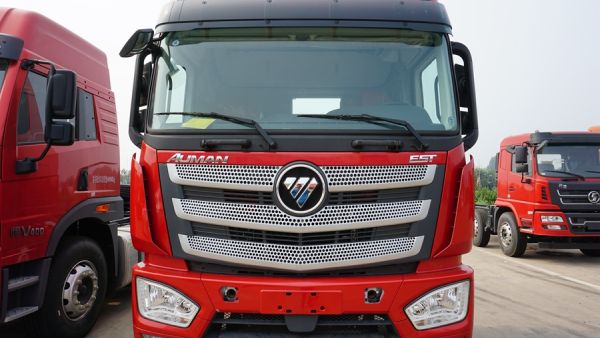 福康X12发动机，90厘米大卧铺，欧曼EST版前四后八绿通载货车图解